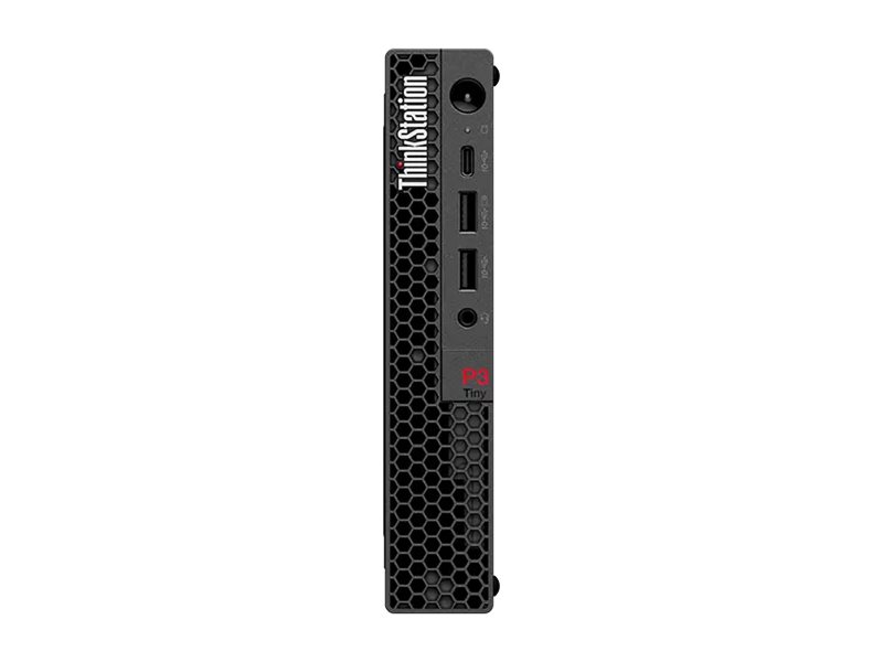 Lenovo ThinkStation P3 30H0 Tiny Intel Core i7-14700 64 GB RAM 1 TB SSD NVIDIA RTX A1000 Schwarz