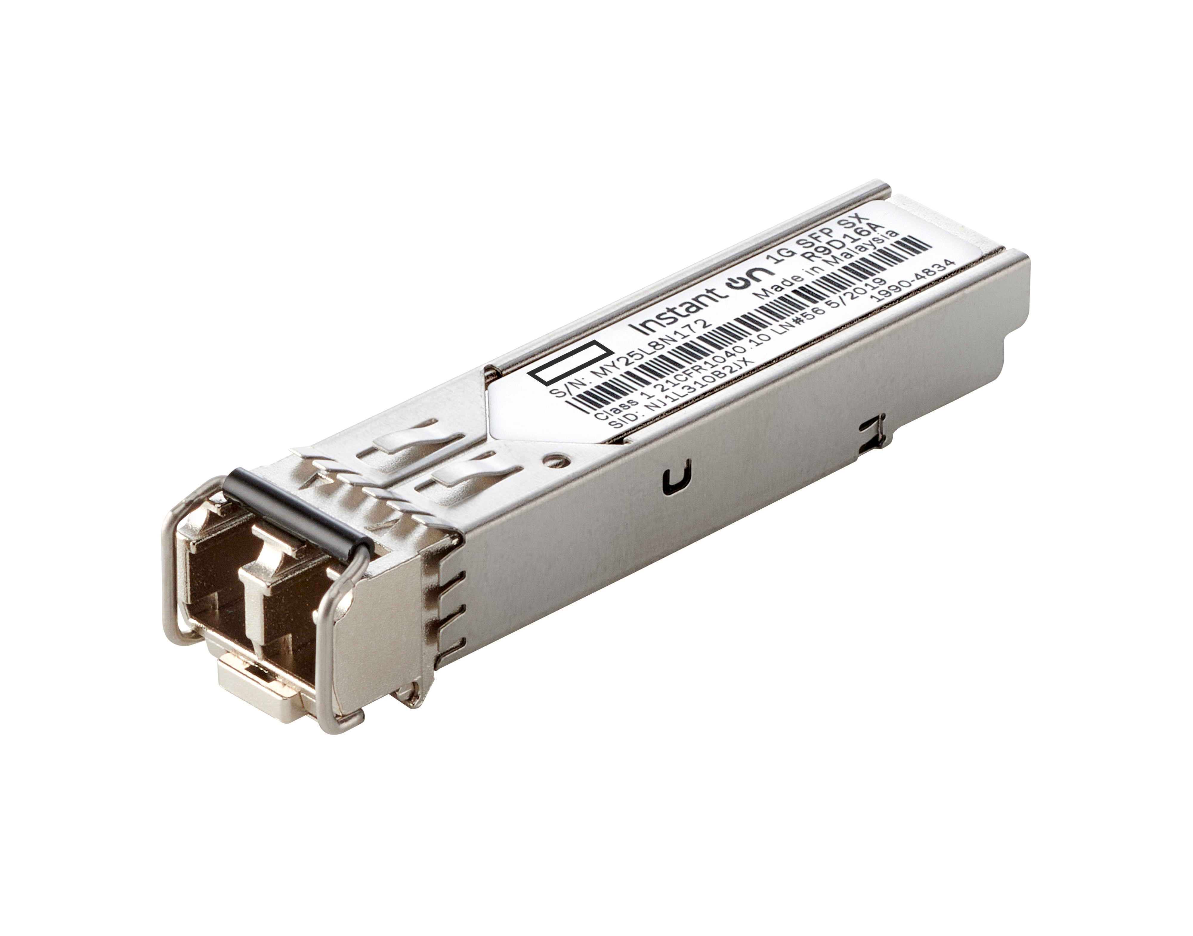 HPE Networking Instant On R9D16A 1G SFP LC SX 500m OM2 MMF