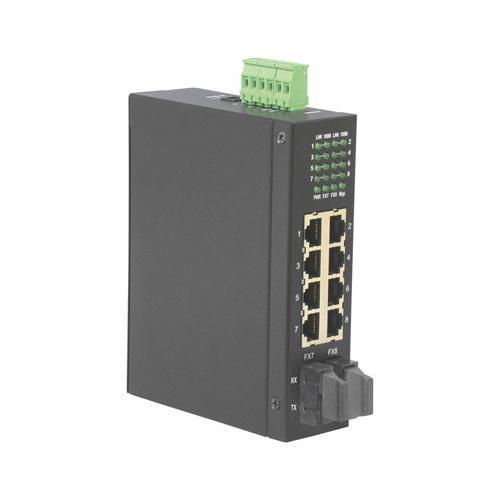 ROLINE Industrie Switch 6x RJ-45 2x SC unmanaged