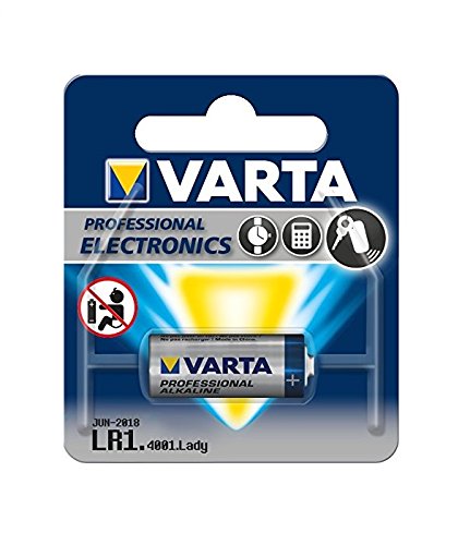 VARTA Professional Electronics Batterie Lady N LR1 4001 1er Blister (04001 101 401)