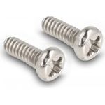 Delock Keystone Halterung für Einbau mit Schraubanschluss schwarz (87684)