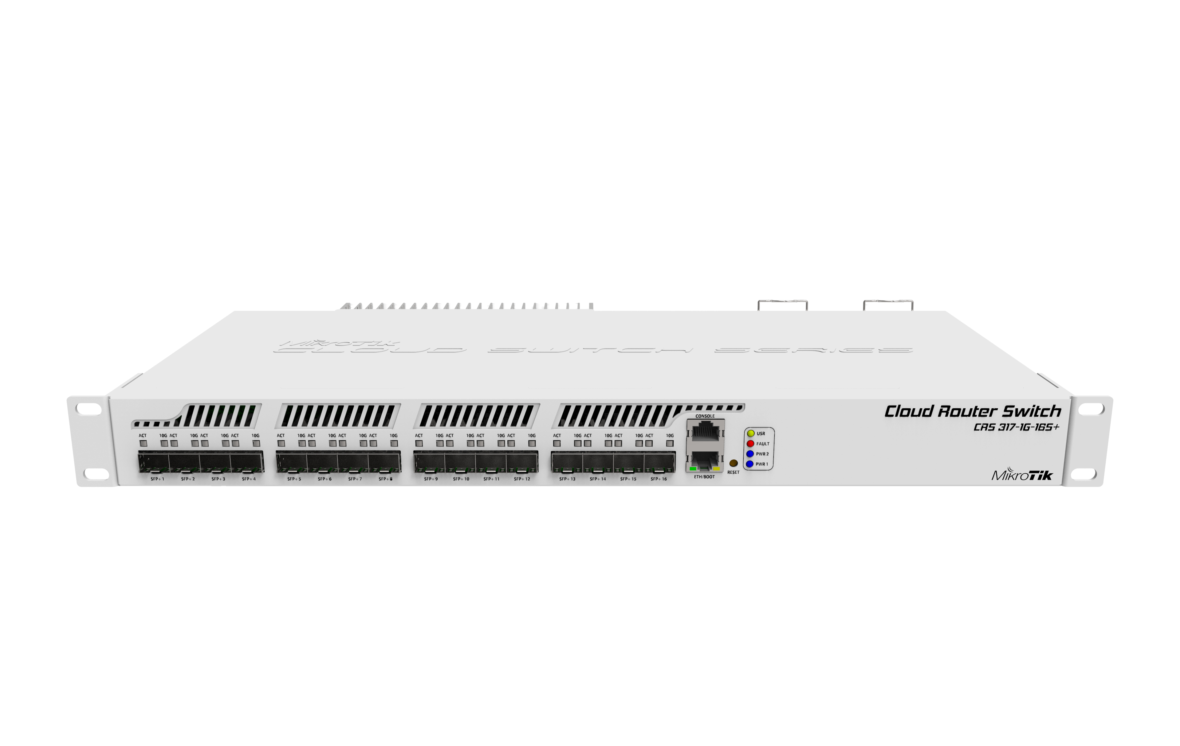 MikroTik Cloud Router Switch CRS317-1G-16S+RM Managed Switch L3 Grau