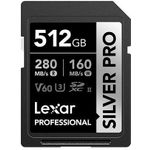 Lexar Professional SILVER PRO SDXC UHS-II Karte (LSDSIPR512G-BNNNG)