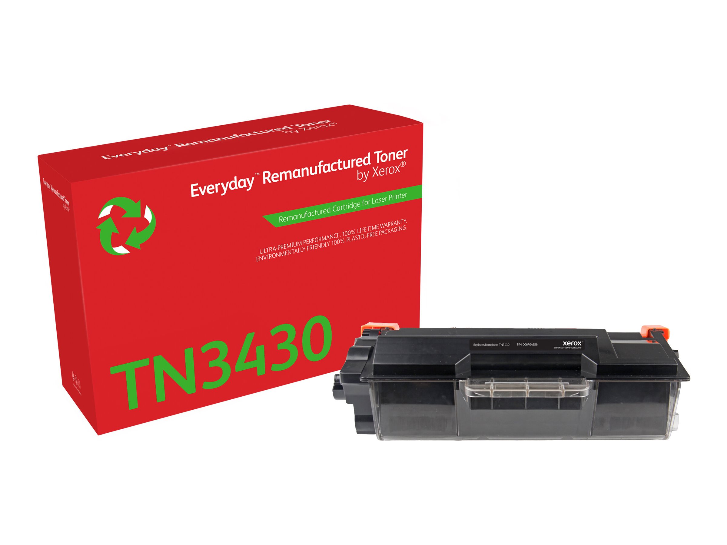 Xerox Everyday Tonerpatrone Schwarz kompatibel mit Brother TN-3430 3000 Seiten