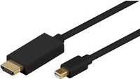 Microconnect MDPHDMI2B 1.8m DisplayPort HDMI Schwarz Videokabel-Adapter (MDPHDMI2B)