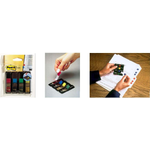 3M Post-it Index Mini Design Spender, 4 Farben a 35 Stück (683-4)