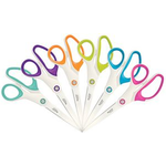 Leitz WOW Büroscheren Gerader Schnitt Weiß - Gelb (53192016)