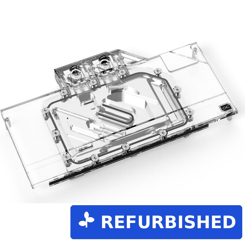 Alphacool 18670 Computerkühlsystemteil/-zubehör Wasserblock + Rückenplatte (18670) (geöffnet)