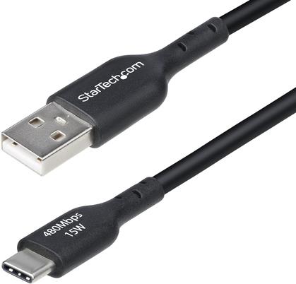 StarTech.com 3m (9.8ft) USB-A to USB-C Charging Cable, Charger Cord, M/M (USB2AC3MNC)