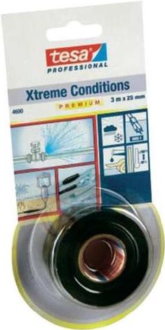TESA Dichtband TESA tesa® Xtreme Conditions Premium Schwarz (L x B) 3 m x 25 mm Inhalt: 1 Rolle(n)