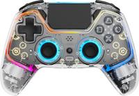 Deltaco PS4/PC Controller wireless/BT transparent (GAM-169-T)