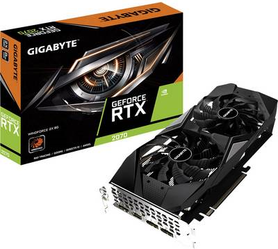 GIGABYTE GeForce RTX 2070 WINDFORCE 2X 8G (GV-N2070WF2-8GD 1.0)