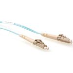 ACT 0.25 meter LSZH Multimode 50/125 OM3 fiber patch cable duplex with LC connectors. Lc/lc 50/125 duplex om3 0.25m (RL9652)