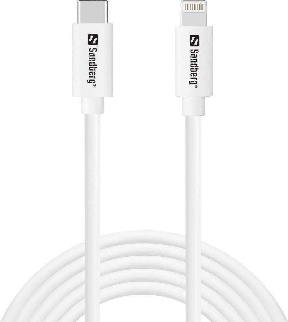 SANDBERG Lightning-Kabel - Lightning männlich zu 24 pin USB-C männlich (136-59)