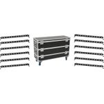 EUROLITE Set 12x LED BAR-12 QCL RGBW Leiste + Case L (20000463)