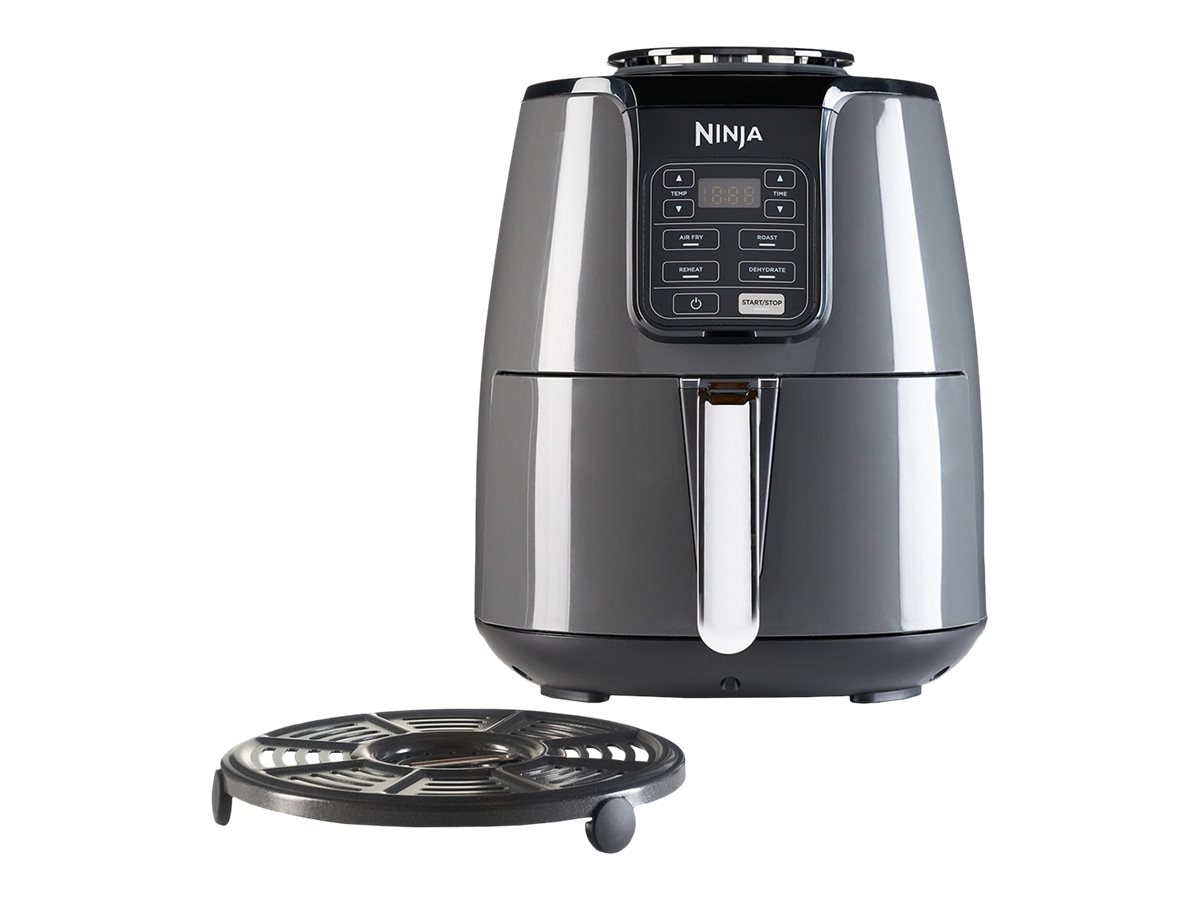 Ninja Foodi AF100EU Heißluftfritteuse 3,8 L 1550 W Schwarz/Silber