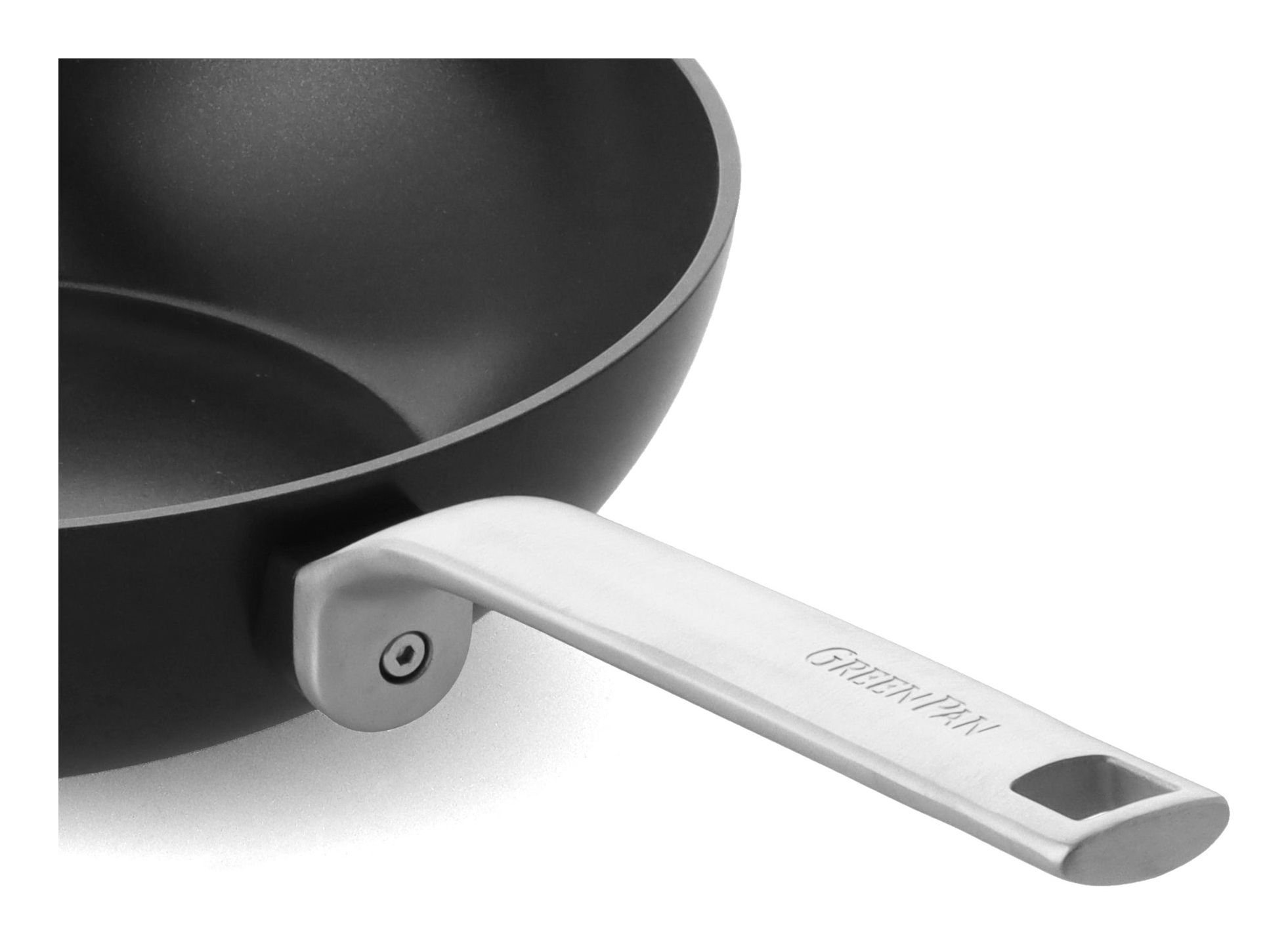 GreenPan Evolution Wok 28 cm Schwarz