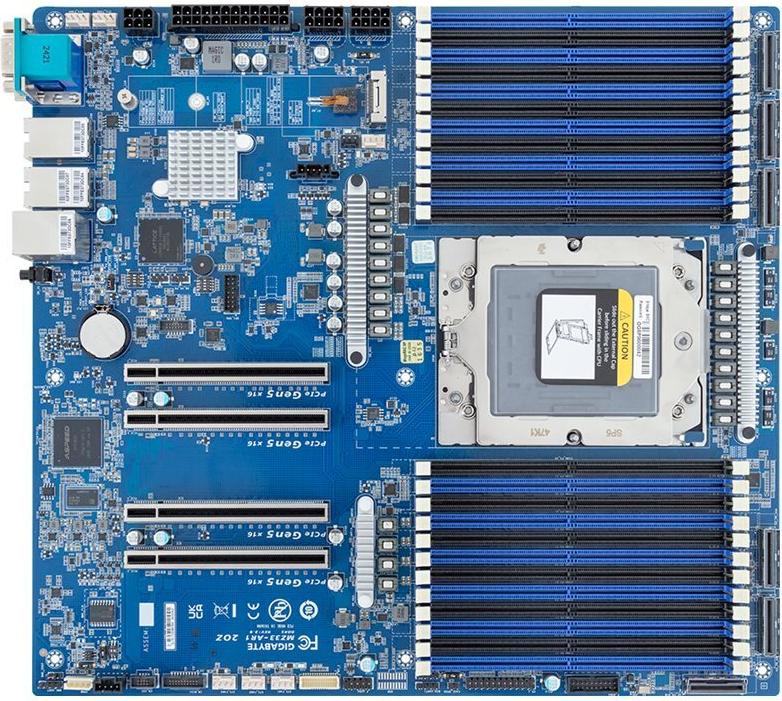 GigaByte MZ33-AR1 Single AMD EPYC 9005/9004 Mainboard bulk (9MZ33AR1NR-000)