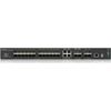 Zyxel XGS4600-32F - Switch - L3 - managed - 24 x Gigabit SFP + 4 x Kombi-Gigabit-SFP + 4 x 10 Gigabit SFP+ - an Rack montierbar (XGS4600-32F-ZZ0102F)