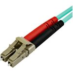 StarTech.com 7m OM4 LC to LC Multimode Duplex Fiber Optic Patch Cable (450FBLCLC7)