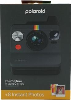 Polaroid Now Gen3 Everything Box Sofortbildkamera Schwarz mit Auto-Fokus und App