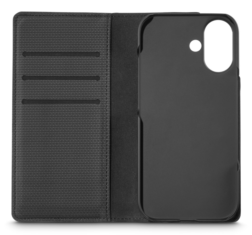 Black Rock Booklet The Classic für Apple iPhone 17 6,3" Folio Schwarz