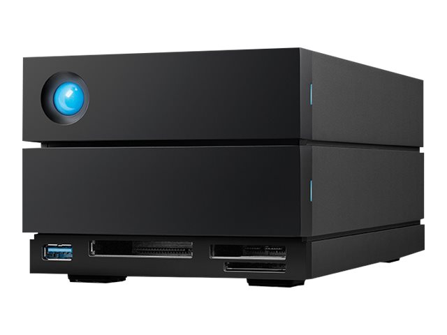 LaCie 2big Dock v2 48 TB Festplatten-Array Thunderbolt Schwarz