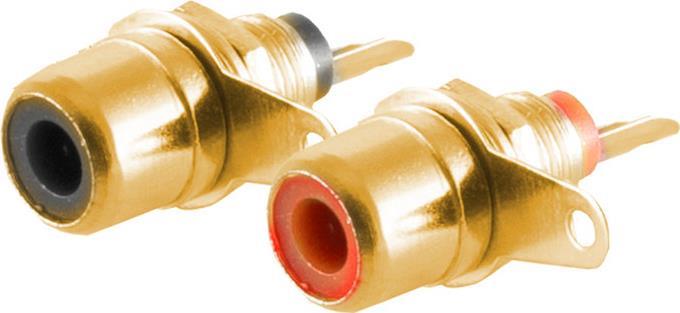 shiverpeaks BS52091-SET Drahtverbinder RCA Edelstahl (BS52091-SET)