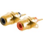 shiverpeaks BS52091-SET Drahtverbinder RCA Edelstahl (BS52091-SET)