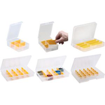 allit Sortimentskasten "EuroPlus Basic", Größe: 17/2-6 transparenter, hochschlagfester Polypropylen, individuelle - 1 Stück (457168)