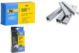 TACWISE Heftklammern 53/6 mm, verzinkt, 2.000 Stück Drahtklammern 'Typ 53', für Arbeiten rund ums Haus und - 1 Stück (0334)