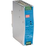 Ernitec ELECTRA-PWR-75-24 DIN-Rail Netzteil 24 V DC 75 W Blau