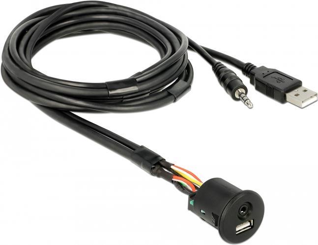 DeLOCK USB / audio extension cable (85718)