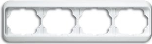 Busch Jaeger 1724-24G Wandplatte/Schalterabdeckung Weiß (1724-24G)