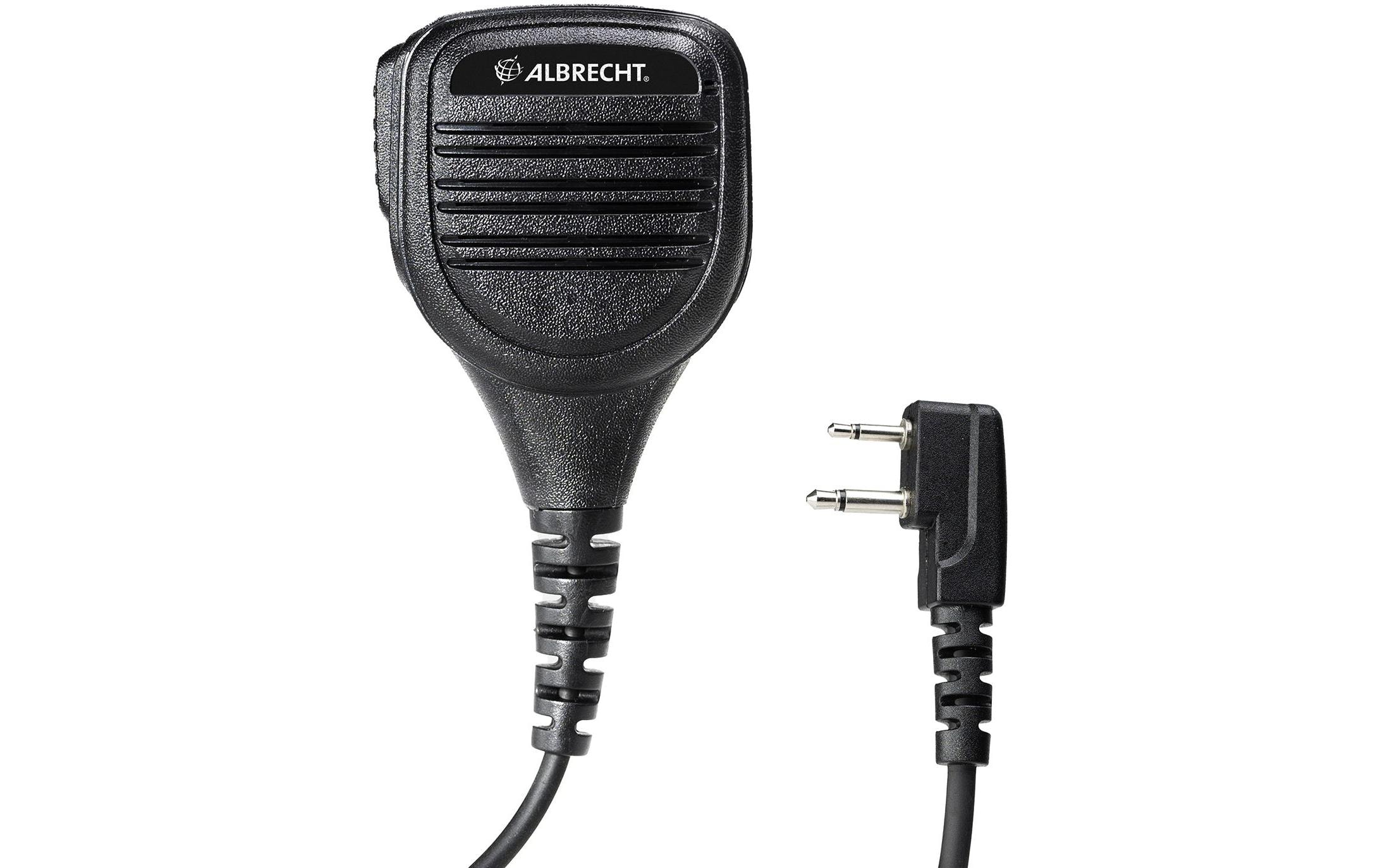 Albrecht SM-600 Lautsprecher-Mikrofon für Midland Schwarz