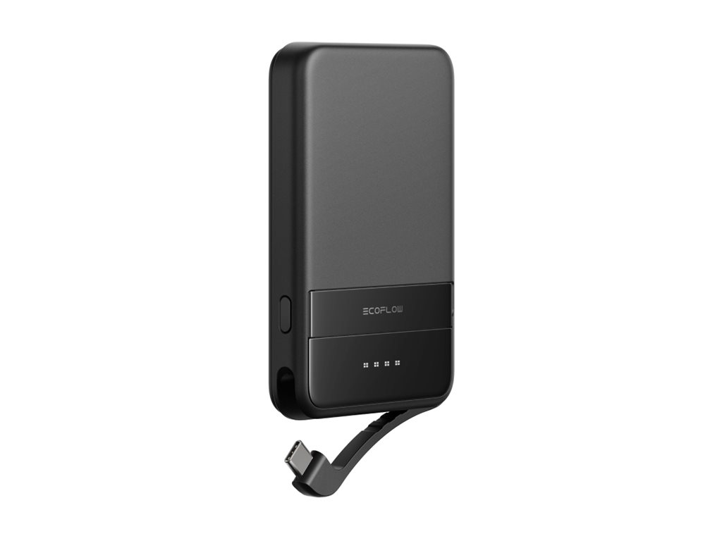EcoFlow RAPID Powerbank 5000 mAh 30 W USB-C Schwarz