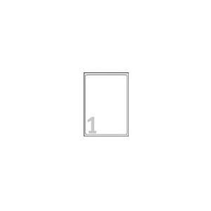 Avery - Klar - A4 (210 x 297 mm) 25 Etikett(en) (25 Bogen x 1) transparente A... - Avery - Klar - A4 (210 x 297 mm) 25 Etikett(en) (25 Bogen x 1) transparente A...