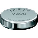 VARTA Silber-Oxid Uhrenzelle, V390 (SR54), 1,55 Volt, 80 mAh (00390 101 401)