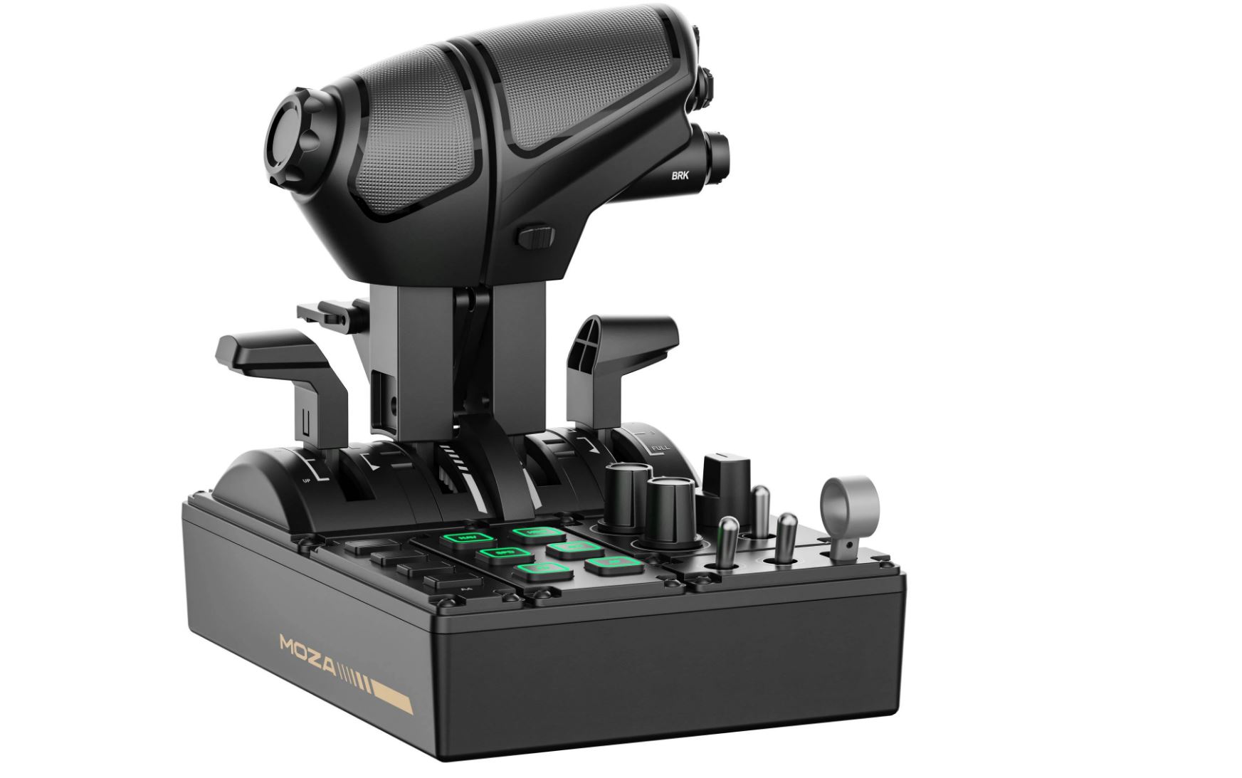 Moza Racing MTQ Throttle Panel AS014 – Modularer Throttle Quadrant mit RGB-Beleuchtung (AS014)