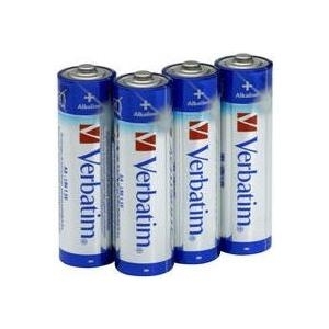 Verbatim Batterie Verbatim Alkaline AA 4er Pack (49921)