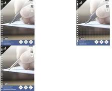 kangaro Ringbucheinlagen, 220 x 297 mm, kariert, 100 Blatt 23-fach gelocht, 60 g/qm, holzfrei, chlorfrei gebleicht - 1 Stück (K-56012)