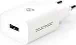 Nedis Netzladegerät 12 W 1x 2.4 A A - Anzahl der Ausgänge: 1x USB-A, Kein Kabel im Lieferumfang enthalten, Single Voltage Output, weiß (WCHAU242AWT)