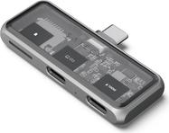 Satechi USB-C PD Mobile XR Hub & MicroSD Card Reader space grey (ST-HXRSDM)