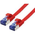 VALUE Patchkabel Kat.6A (Class EA) FTP, extra-flach, rot, 1 m (21.99.2121)