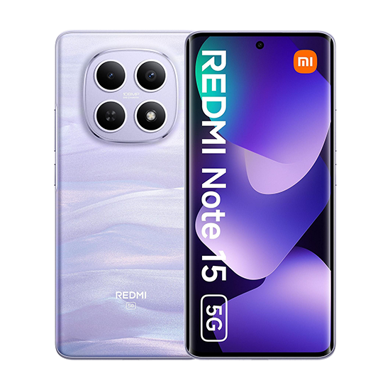 Xiaomi Redmi Note 15 5G 6,67" AMOLED 6 GB RAM 128 GB 108 MP 5520 mAh Violett