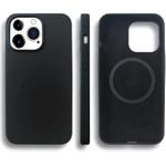 Cyoo Liquid Silikon Hülle iPhone 15 Pro Schwarz (CY123282)