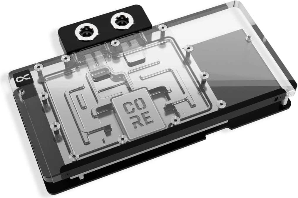 Alphacool Core RX 9070 XT Aorus Elite transparent/chrom inkl. Backplate (14780)