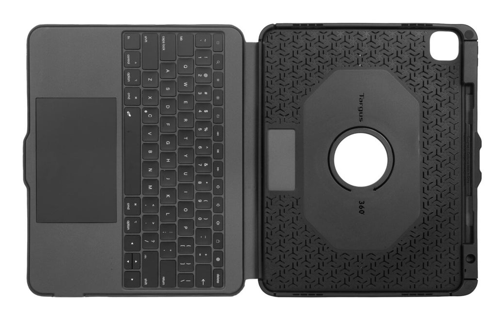 Targus VersaVu Tastatur und Foliohülle Spanisch Bluetooth Schwarz
