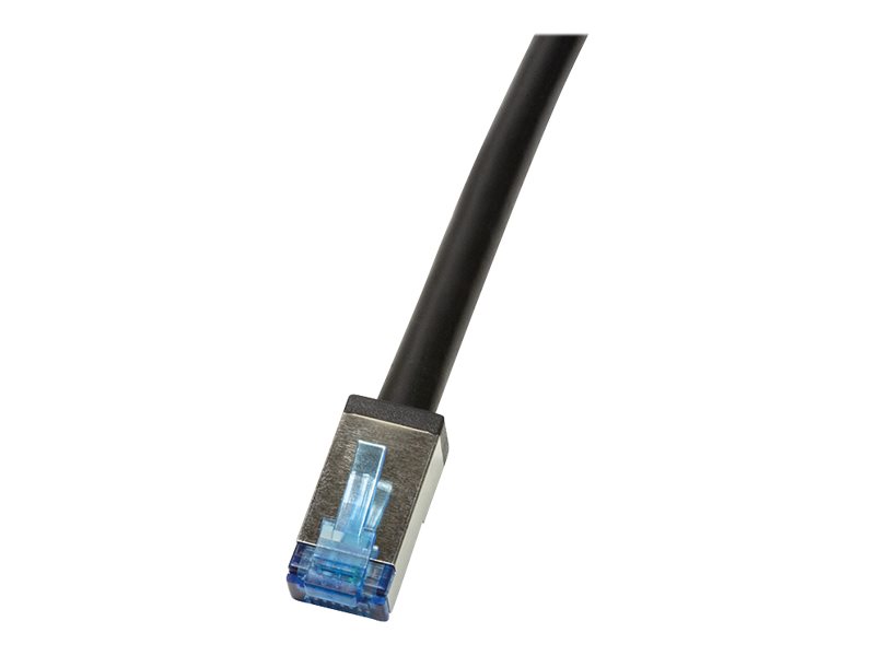 LogiLink Professional Outdoor Patchkabel Cat 6a S/FTP 20 m Schwarz