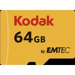Emtec microSDXC 64GB 64GB MicroSDXC UHS-I Klasse 10 Speicherkarte (EKMSDM64GXC10K)